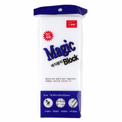 Купить MAGIC BLOCK MELAMINE CLEANING SPONGE (Large) (1pc)